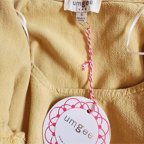 561 UMGEE CIRCLE GOLDEN YELLOW FRIDGE TOP - Picture 6 of 6